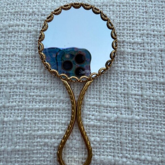 small limoge mirror - Picture 2 of 2